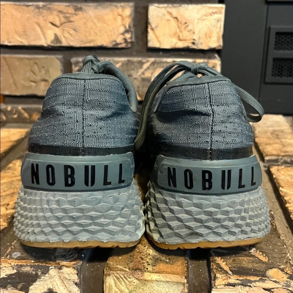 NoBull Men's Green Slate Allday Ripstop Athletic‎ Shoes Size 11.5
